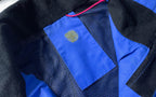 Vintage Women's Mckinley blue full zip wind breaker jacket in M/L Made in China|L29W18| SKU 4032