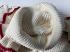 Vintage Next cream girl knitted collared sweater dress 11-12YRS|L34 W16| Made in Myanmar| SKU 4035