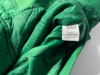 Women's Y2K Inso collection green full zip bomber jacket in XL|L25 W22|SKU 4040
