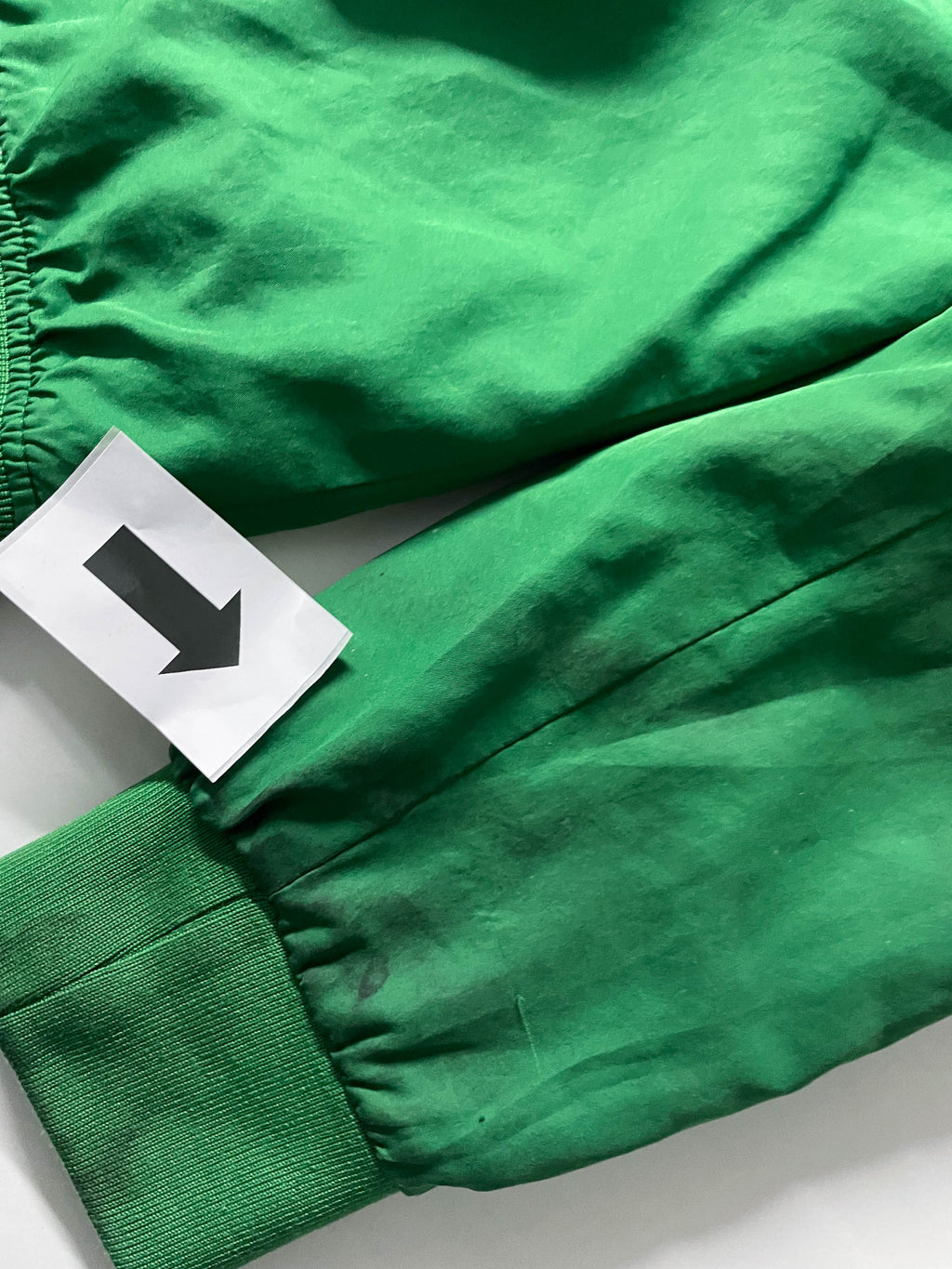 Women's Y2K Inso collection green full zip bomber jacket in XL|L25 W22|SKU 4040