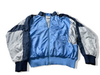 Vintage Adidas Blue colourblock men's wind breaker full zip jacket in M|L28 W26| SKU 4046