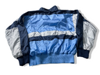 Vintage Adidas Blue colourblock men's wind breaker full zip jacket in M|L28 W26| SKU 4046