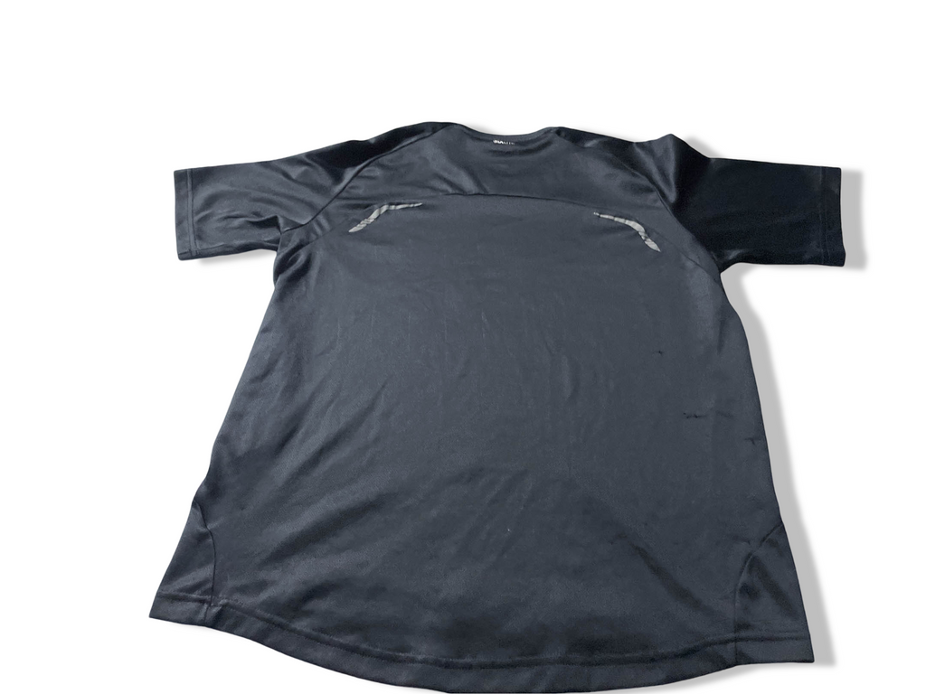 Vintage Men's Black Adidas Climalite training short sleeve tees in M Made in Philippines|L18 W20| SKU 4048