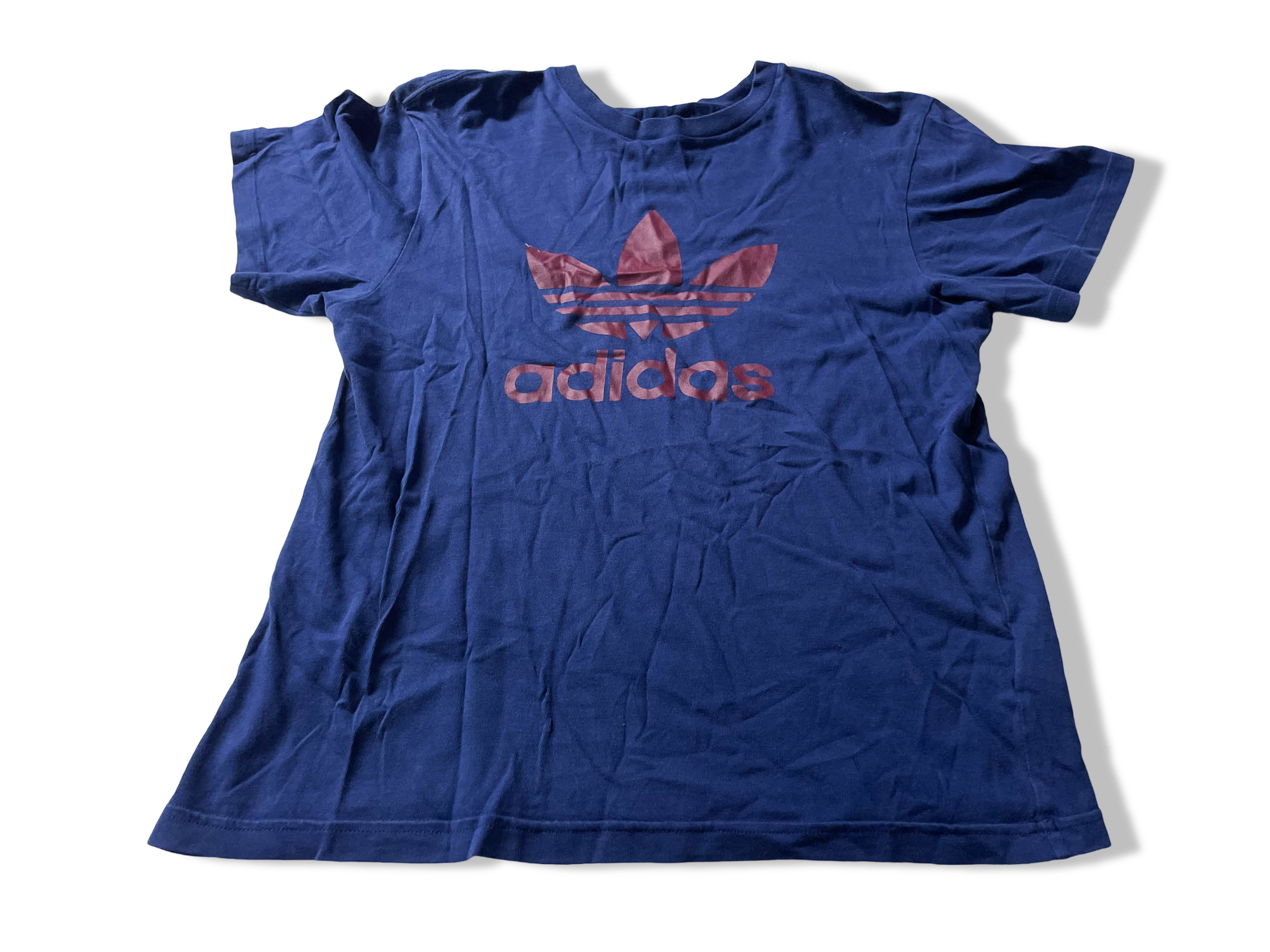 Vintage men's Adidas Original big graphics logo tees in S|L24 W18| SKU 4049