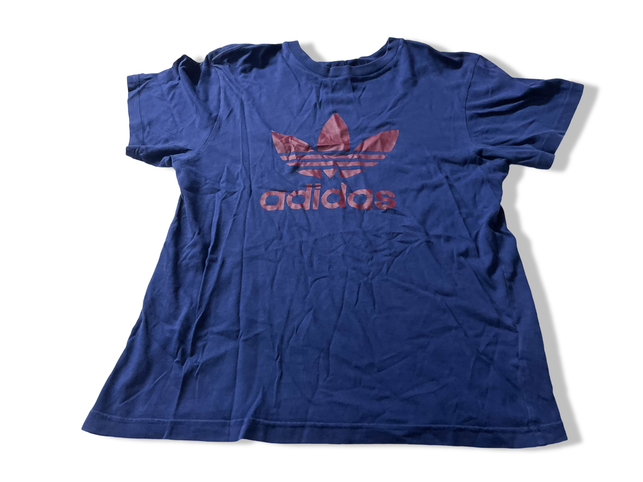 Vintage men's Adidas Original big graphics logo tees in S|L24 W18| SKU 4049