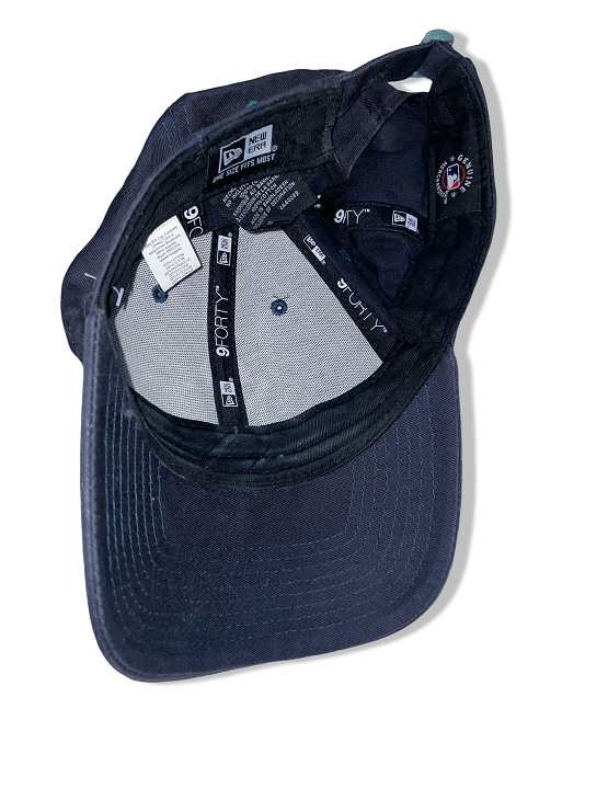 Vintage men's New Era New york 9forty black genuine baseball cap| SKU 4987