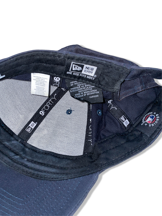 Vintage men's New Era New york 9forty black genuine baseball cap| SKU 4987