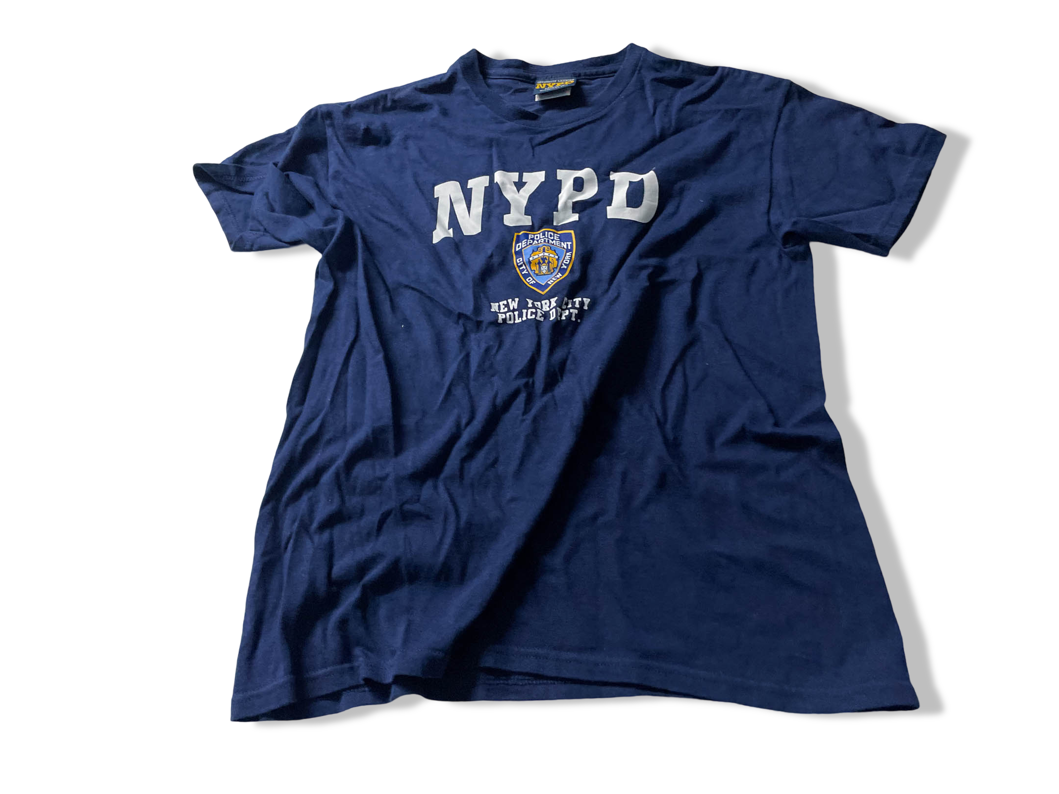 Vintage New York City Police Dept. logo Graphics tees in XS/S|L24 W18|SKU 4050