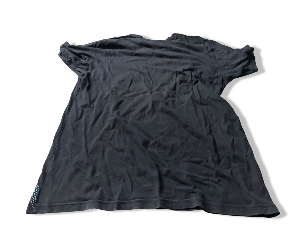 Vintage men's Black Adidas Graphics short sleeve tees in L/XL|L30 W21|SKU 4051|made in Turkey