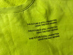 Women's Mint green crew neck sweatshirt in L|L22 W22| SKU 4053