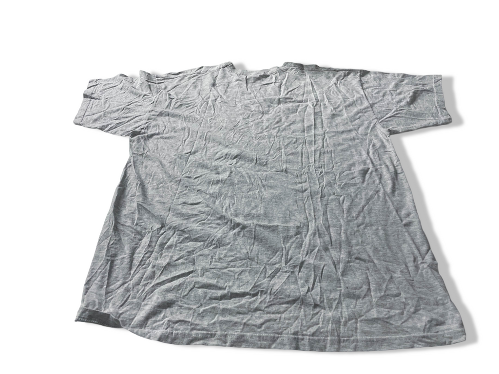 Vintage Men's Grey Fruit of the loom Olympia Greece logo Graphics tees in XL|L28W23|SKU 4054