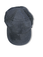 Vintage grey men's army military cap| SKU 4990