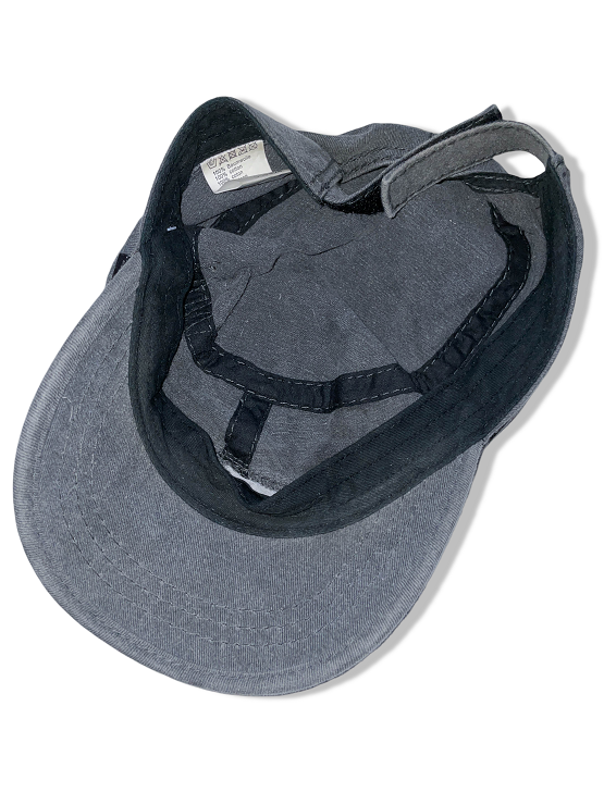 Vintage grey men's army military cap| SKU 4990