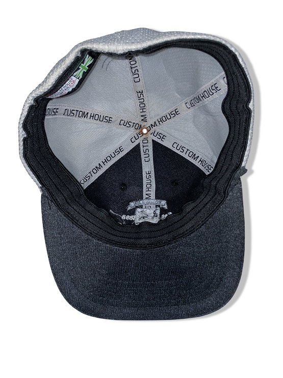 Vintage Youghal golf club 90's custom house grey colourblock trucker cap| SKU 4992