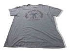 Vintage Men's Polo Jeans Company Ralph Lauren Graphics grey tees in XL|L30 W23|SKU 4151
