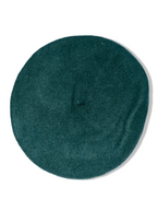 Vintage women's Dromod wool green beret cap| SKU 4995