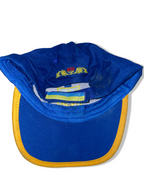 Vintage Ukraine national team soccer blue baseball cap| SKU 4500