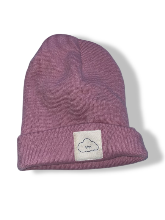 Vintage Beechfield Original Head wear pink Unisex beanie hat| SKU 4885