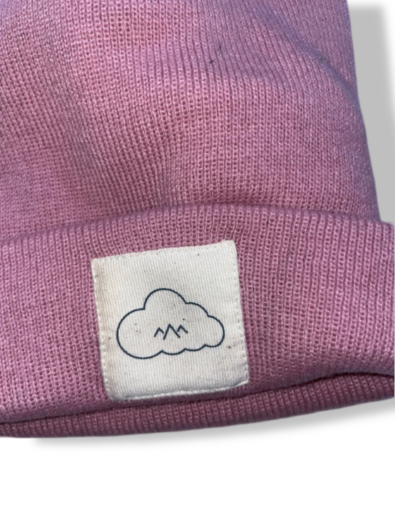Vintage Beechfield Original Head wear pink Unisex beanie hat| SKU 4885