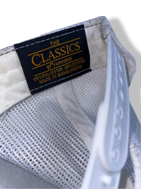 Vintage Failte NYC Crest Classic Yupoong black & white trucker cap| SKU 4887