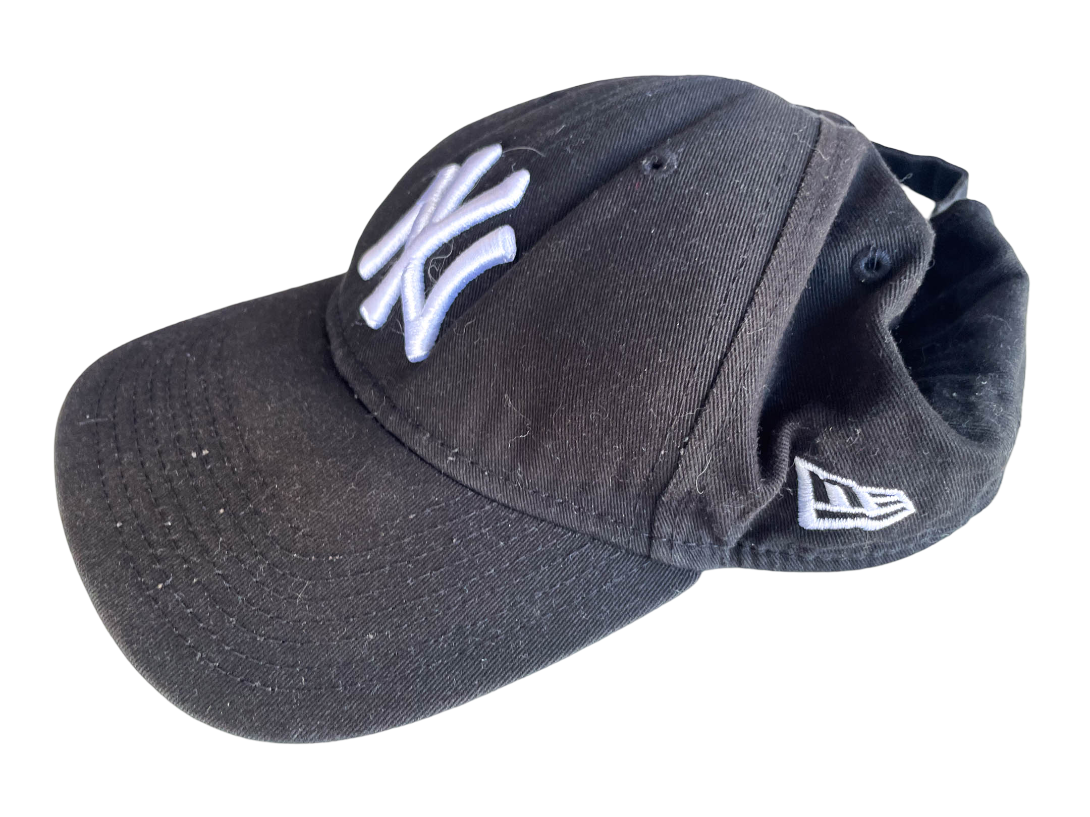 Vintage black New Era 9forty New York baseball cap|SKU 4351