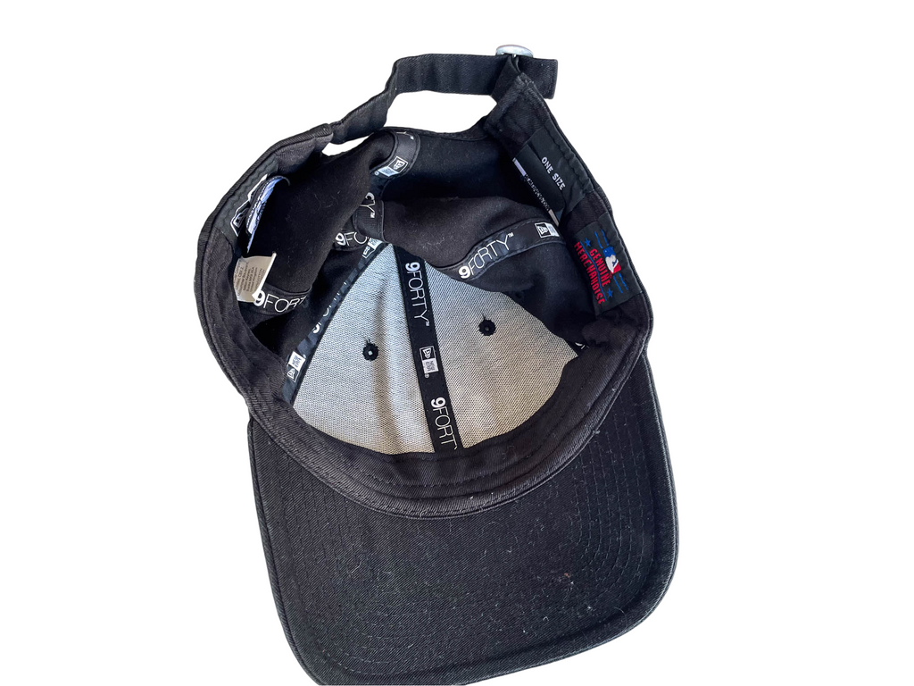 Vintage black New Era 9forty New York baseball cap|SKU 4351