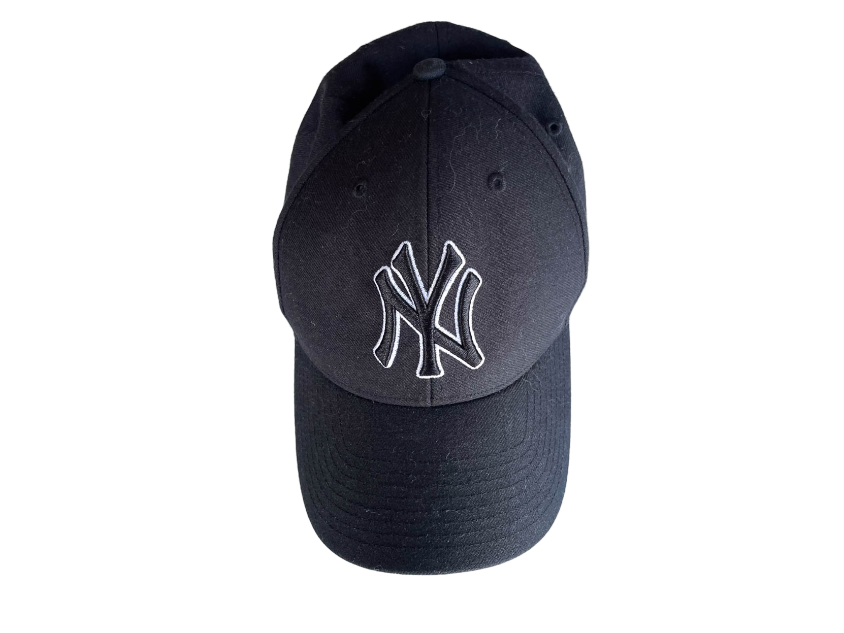 Vintage black New York yankees genuine merchandise baseball cap| SKU 4352