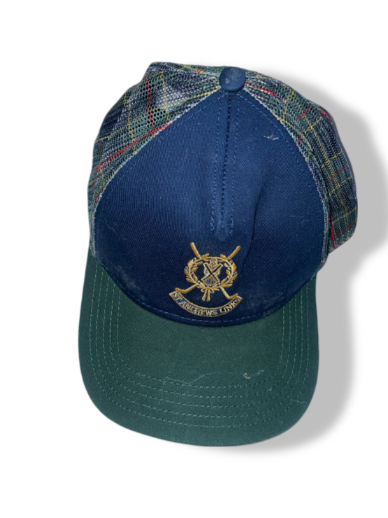 Vintage St.Andrews link Collection Multi trucker cap|SKU 4889