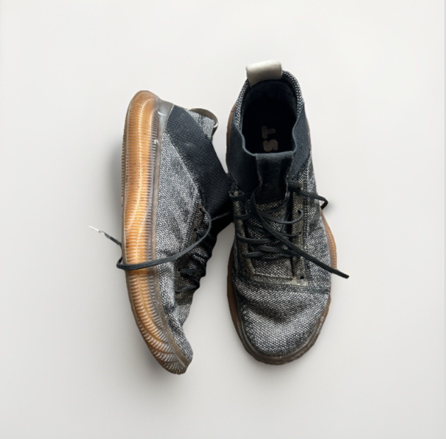 Vintage Adidas Pure Boost Trainer Woman's UK 7  Grey BB7218 SKU 6741