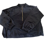 Vintage Beloved woman black 1/4 zip high neck fleece sweater in L|L27 W21|SKU 6415