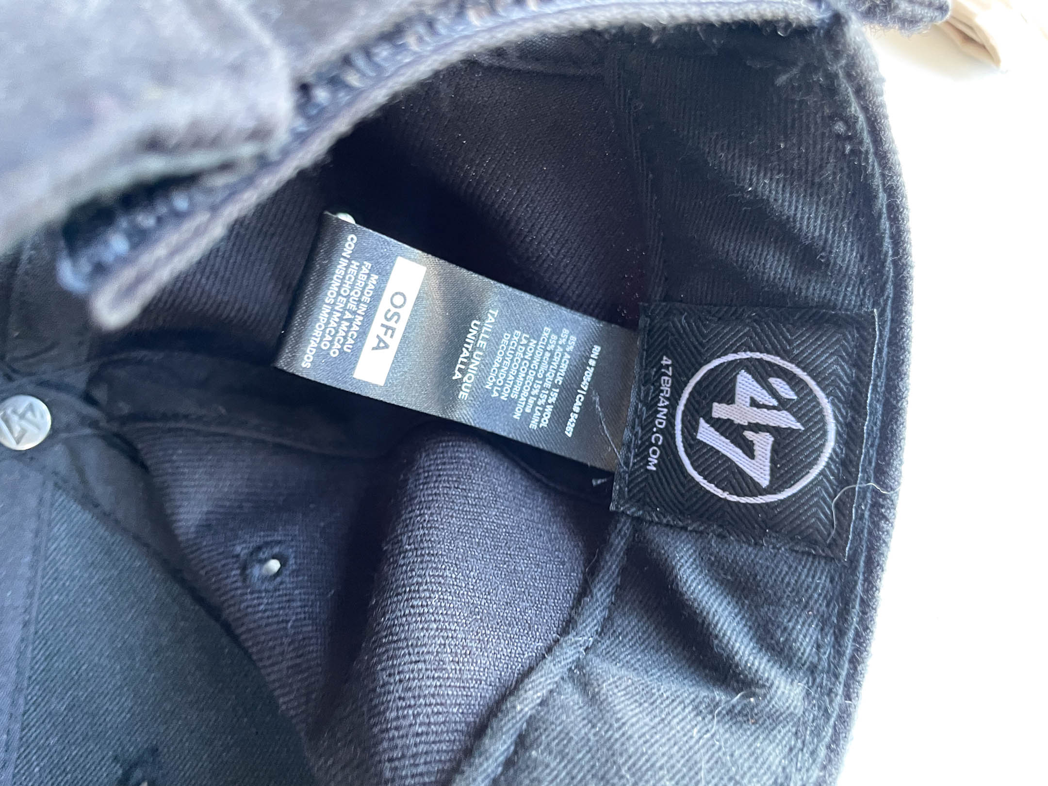 Vintage black New York yankees genuine merchandise baseball cap| SKU 4352