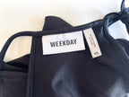 Women's weekday y2k black cami sleeveless top in XS|L14 W11|SKU 4364