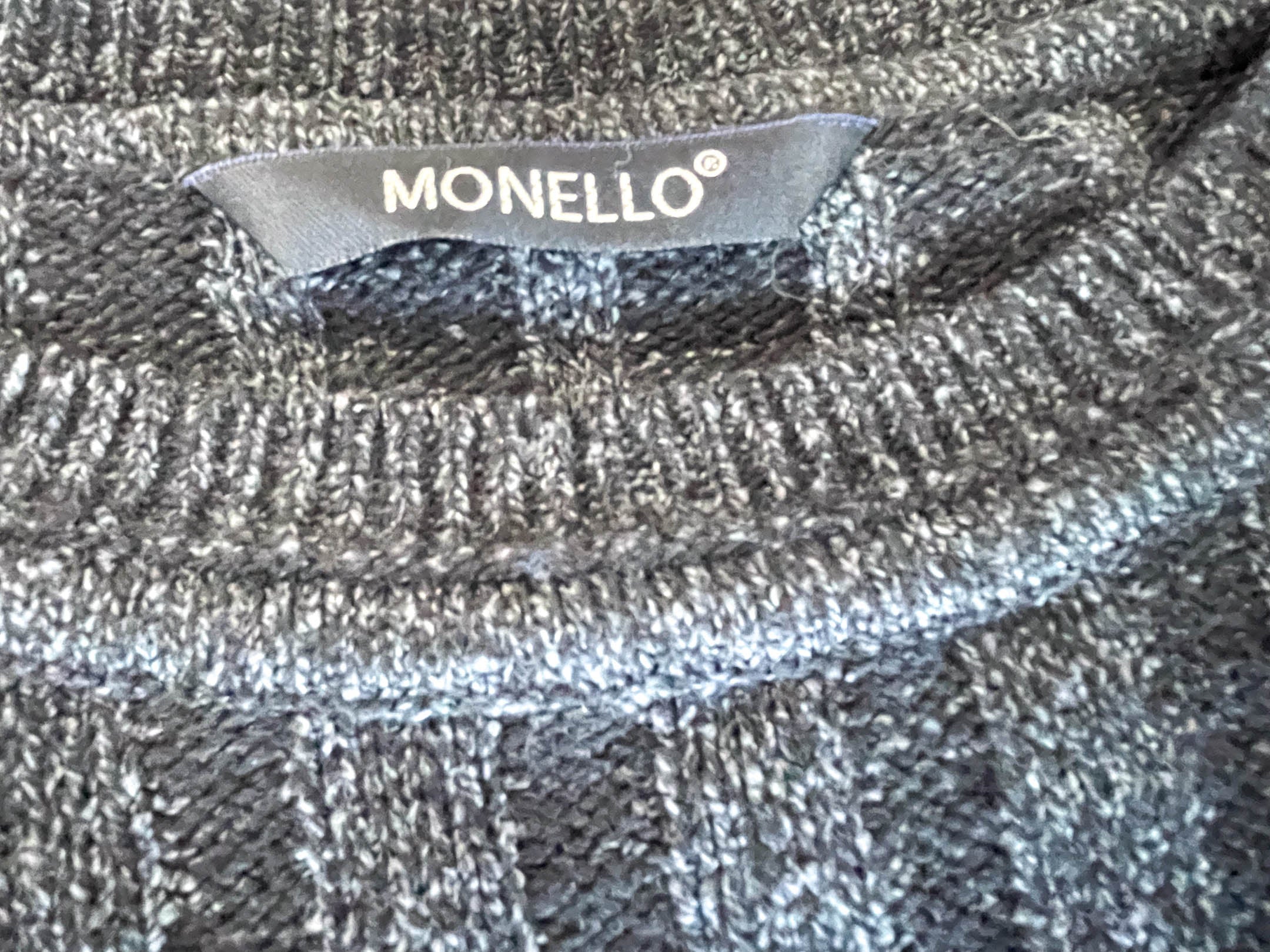 Vintage Grey stripe Monello sweater in L/XL| L29 W23| SKU 4376