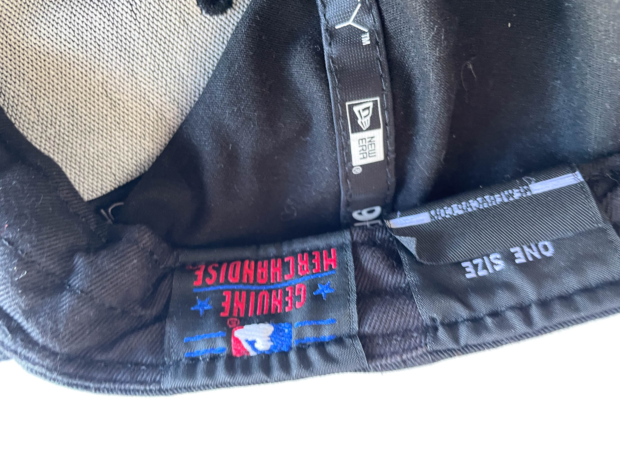 Vintage black New Era 9forty New York baseball cap|SKU 4351