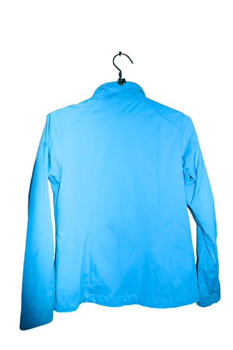 Vintage Eider Somiedo blue Women's Softshell high neck full zip Jacket M/L|L27W19|SKU 6662