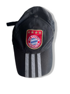 Vintage FC Bayern Adidas 3 Stripe black baseball Cap|SKU 5650