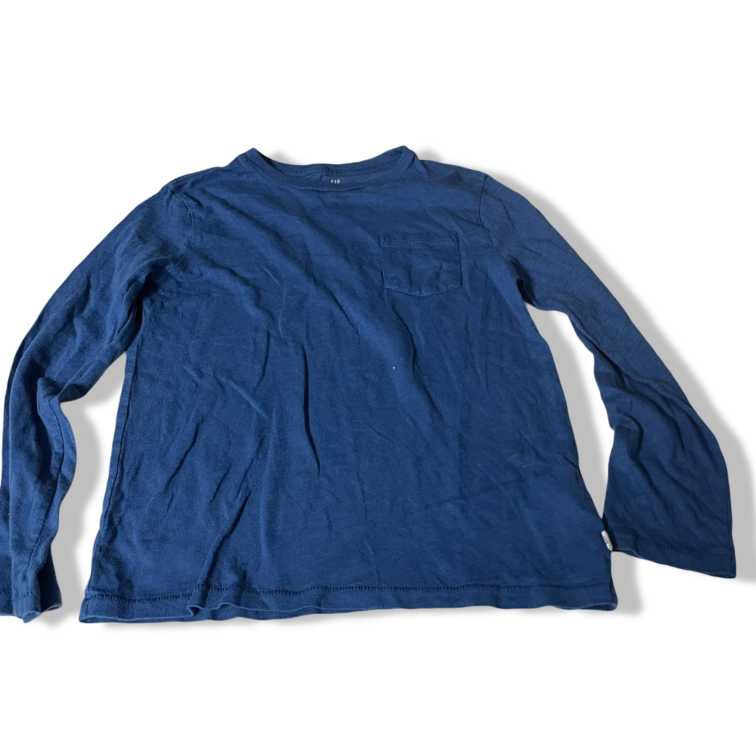 Vintage Gap kid boy blue long sleeve tees in M|L22 W15|SKU 5465