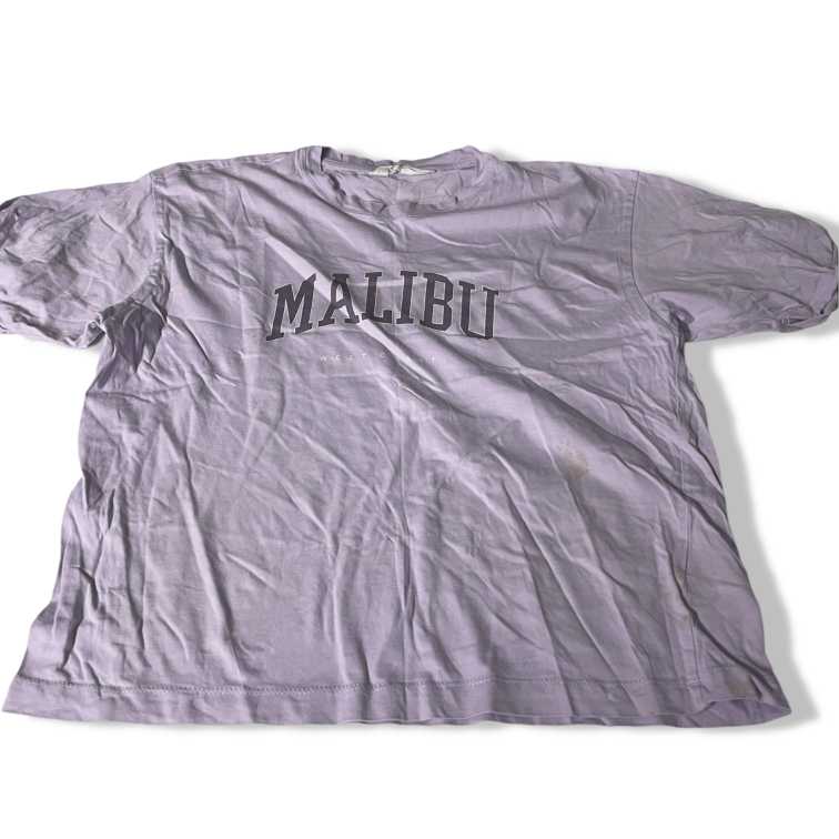 Vintage Girls Malibu California Vacation distressed purple tees in XS|L23 W18|SKU 5457