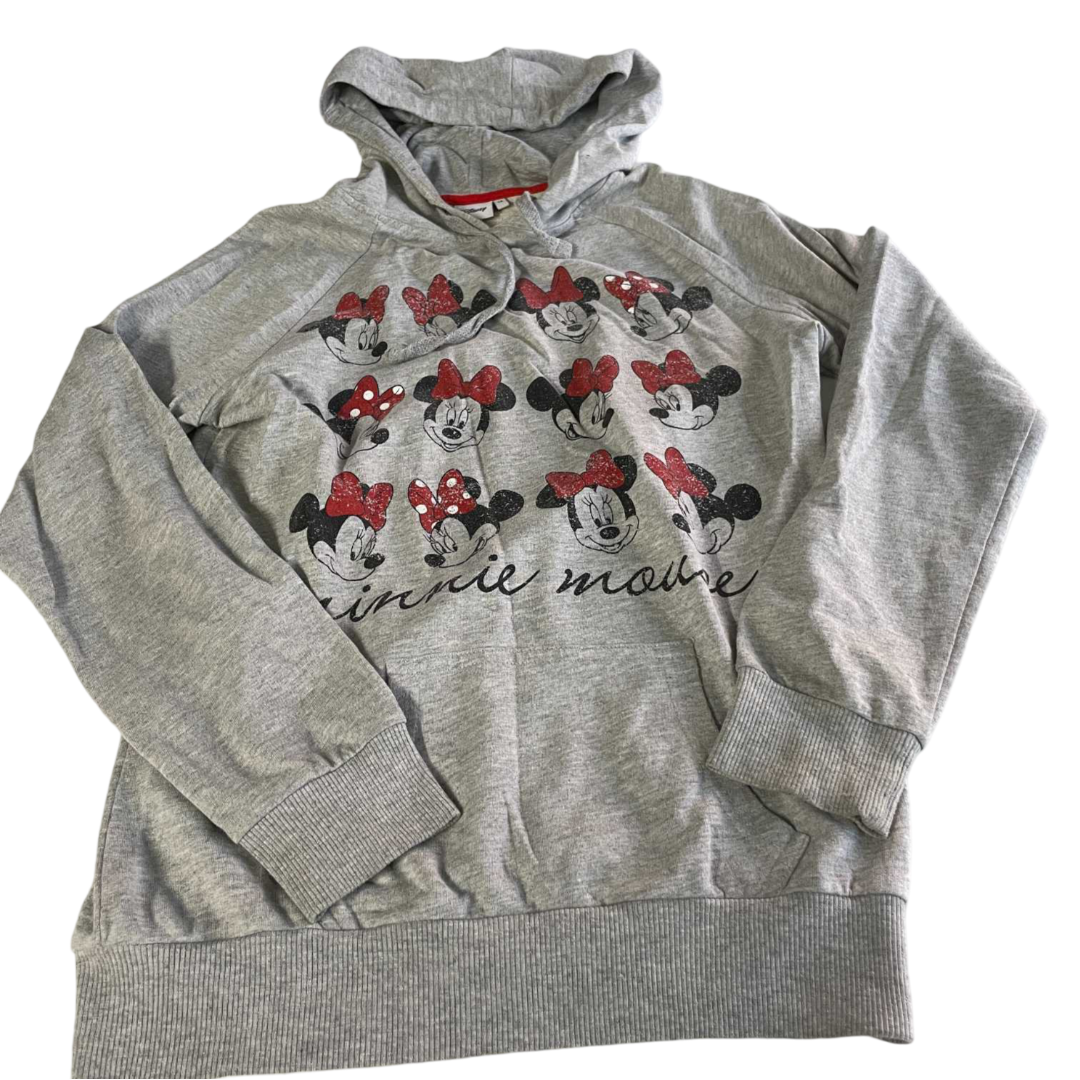 Vintage Grey unisex Mickey mouse graphics Disney hoodie in M|L25 W17|SKU 5550