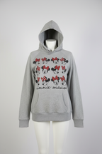 Vintage Grey unisex Mickey mouse graphics Disney hoodie in M|L25 W17|SKU 5550