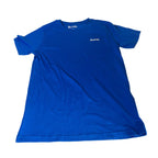 Vintage Kids 11-12yrs plain blue Bench tees in S|L25 W16|SKU 6487
