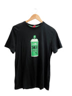 Vintage puma create your world graphics black womens tshirt size XL