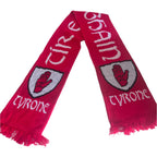 Vintage Red Tyrone graphics print scarf|L52 W7|SKU 6402