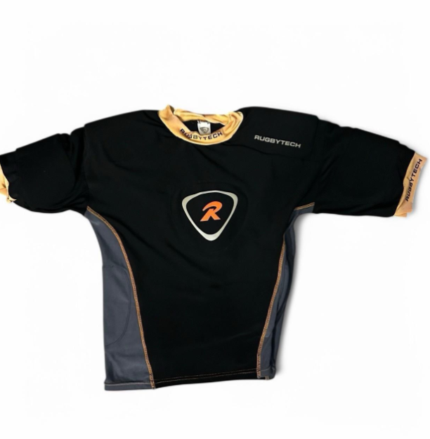 Vintage Rugbytech Gladiator Pro Rugby Protection Chest Shoulder Upper Body Top