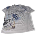 Vintage Y2K Ice jeans Made in Italy Jeans Rose & Butterfly white T-Shirt in M|L26 W20|SKU 5504