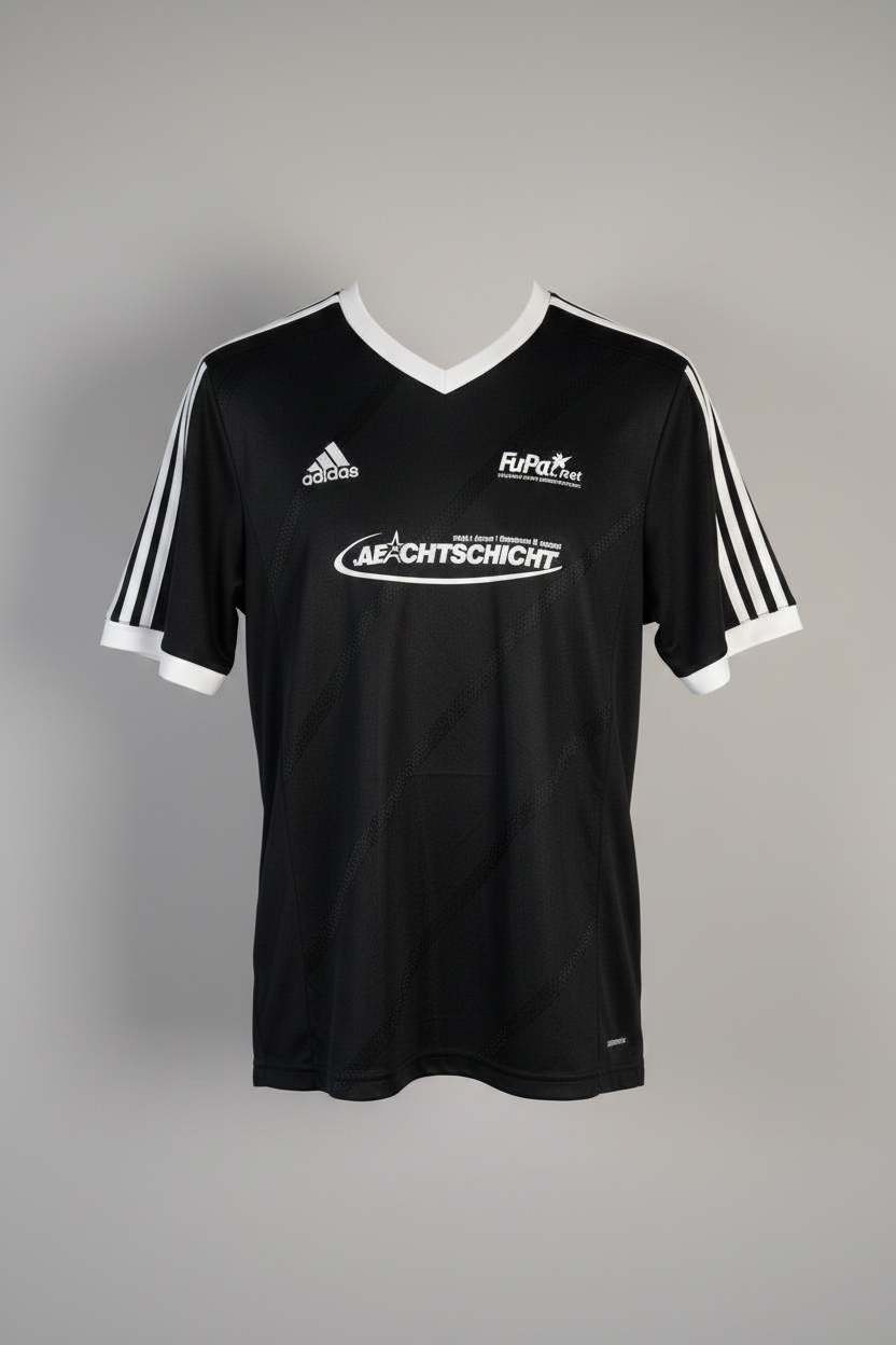 Vintage black Adidas football jersey Size L SKU 7453
