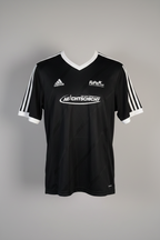 Vintage black Adidas football jersey Size L SKU 7453