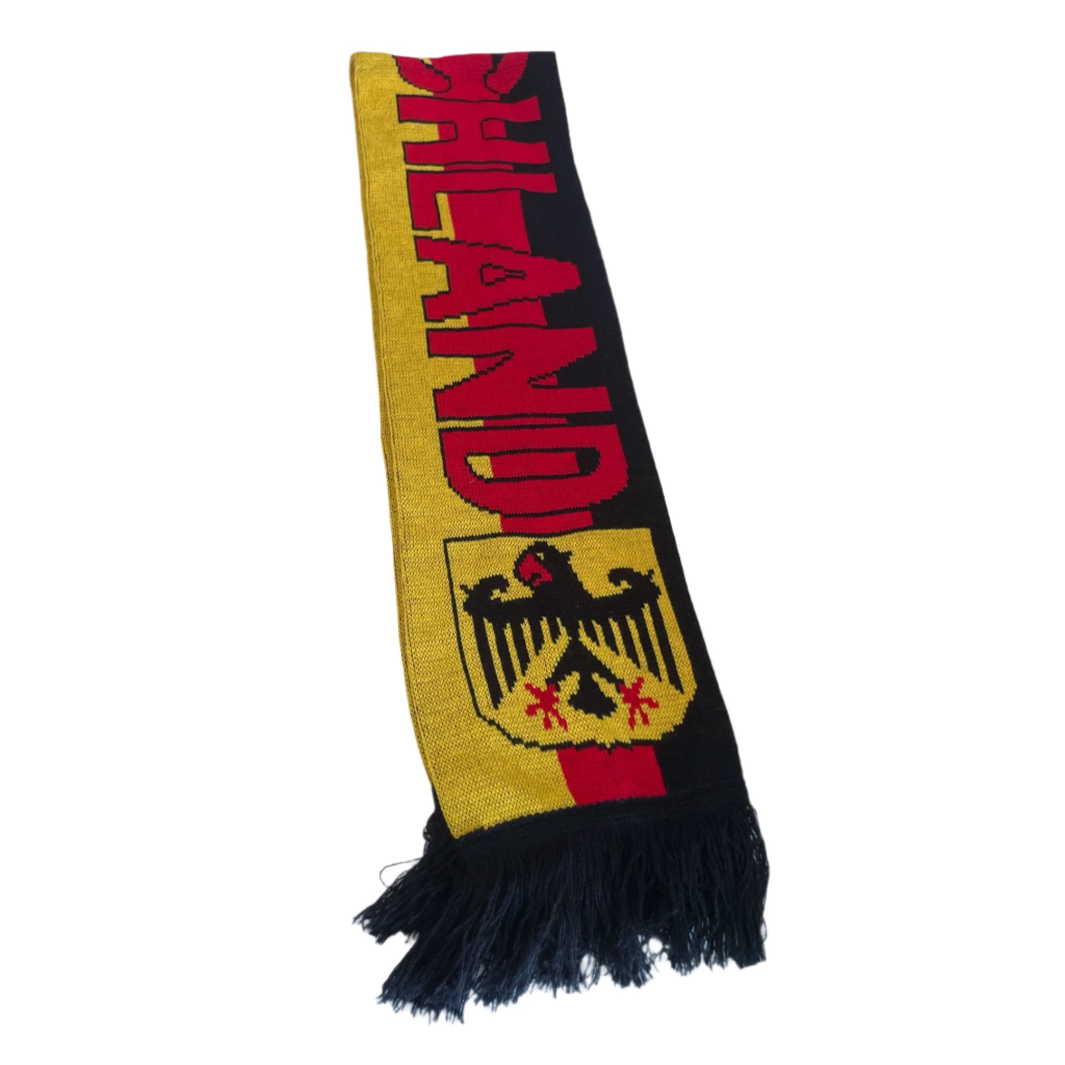 Vintage germany football fan embroidery scarf in multi colour|L52 W7|SKU 6411