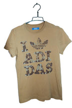 Vintage men I love Adidas graphics brown Adidas tees in M|L27 W18|SKU 6553