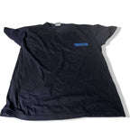 Vintage men Myform Ibish print navy blue Boxy-fit short sleeve T-shirt in M/L|L26 W19| SKU 5451